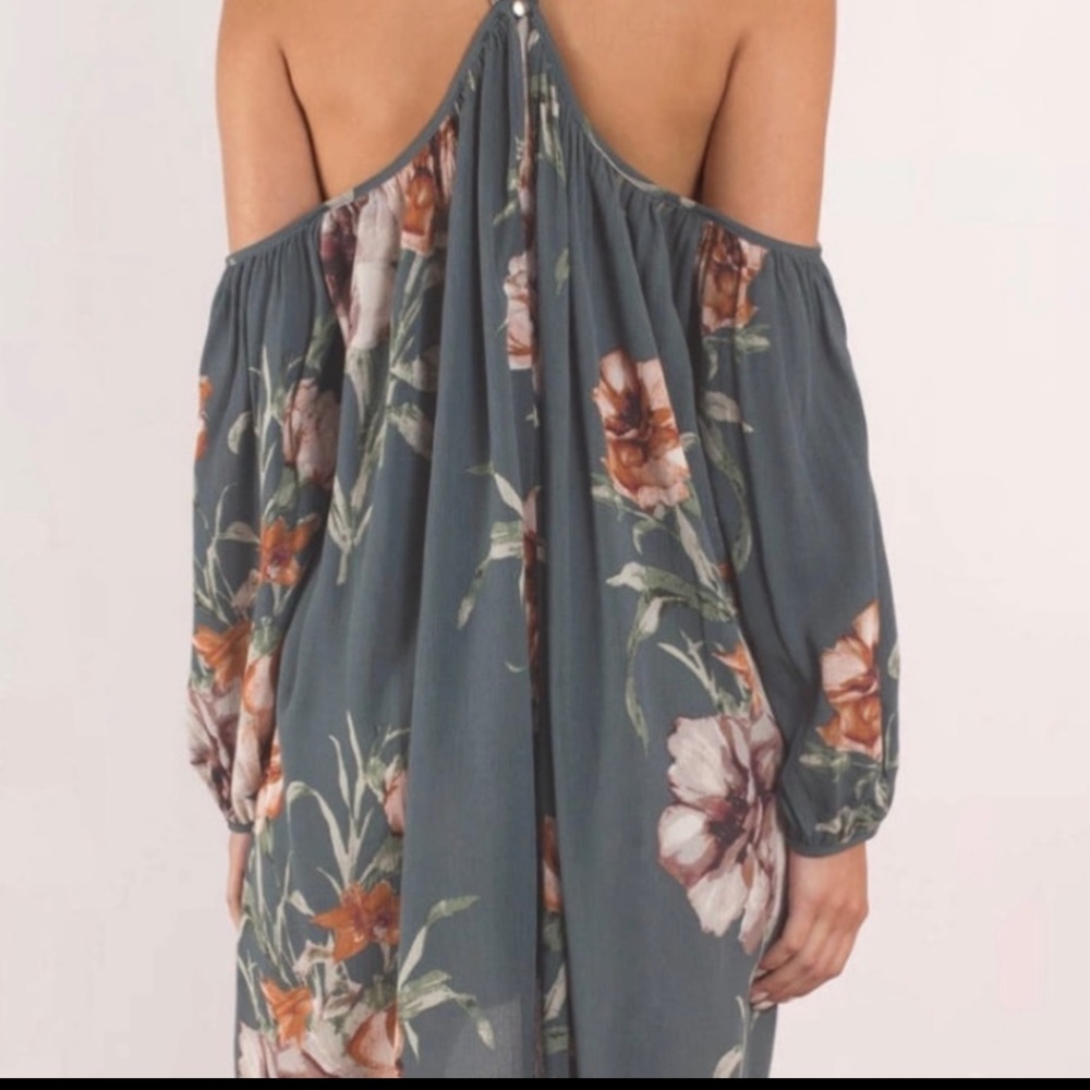 Green Floral Dress!